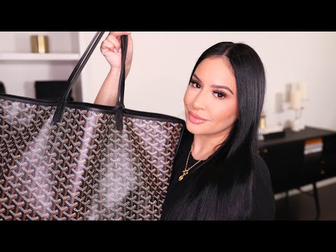 Whats In My Bag | Goyard Anjou Bag | RositaApplebum 2021 @RositaApplebum