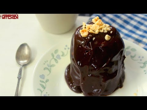 Vanilla Coconut Flour Mug Cake & Chocolate Peanut butter Ganache | Keto Recipes