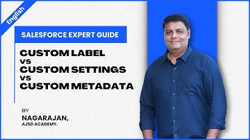 Custom Label vs Custom Settings vs Custom Metadata in Salesforce | English | Complete Guide | SFTips