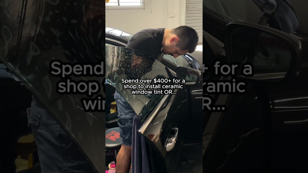 Window Tinting AT HOME?!? 