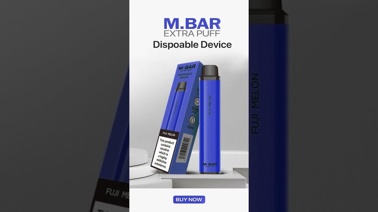 M BAR 3500 PUFFS DISPOSABLE VAPE V1 Mp4