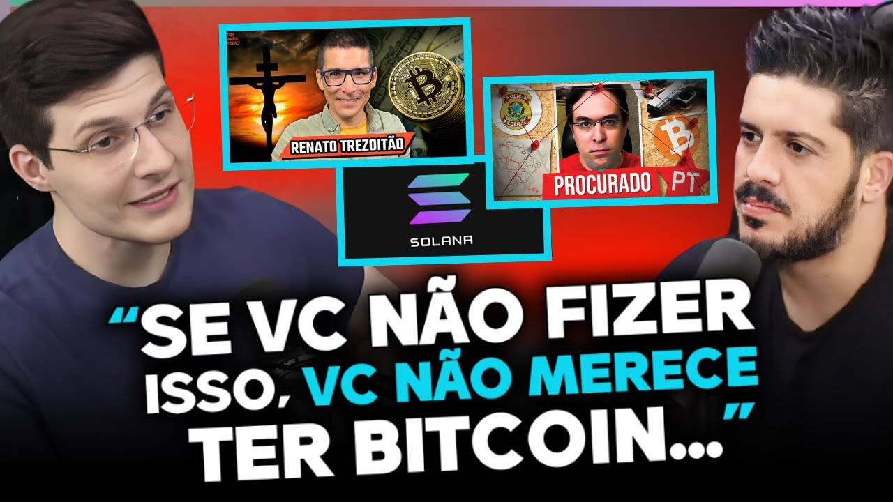 Daniel Fraga, Trezoitão e a Proteção do Bitcoin contra o sistema, Solana -  FELIPE PERCIGO