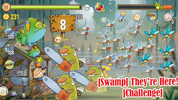 Swamp Attack They’re Here! Challenge @Qaokala