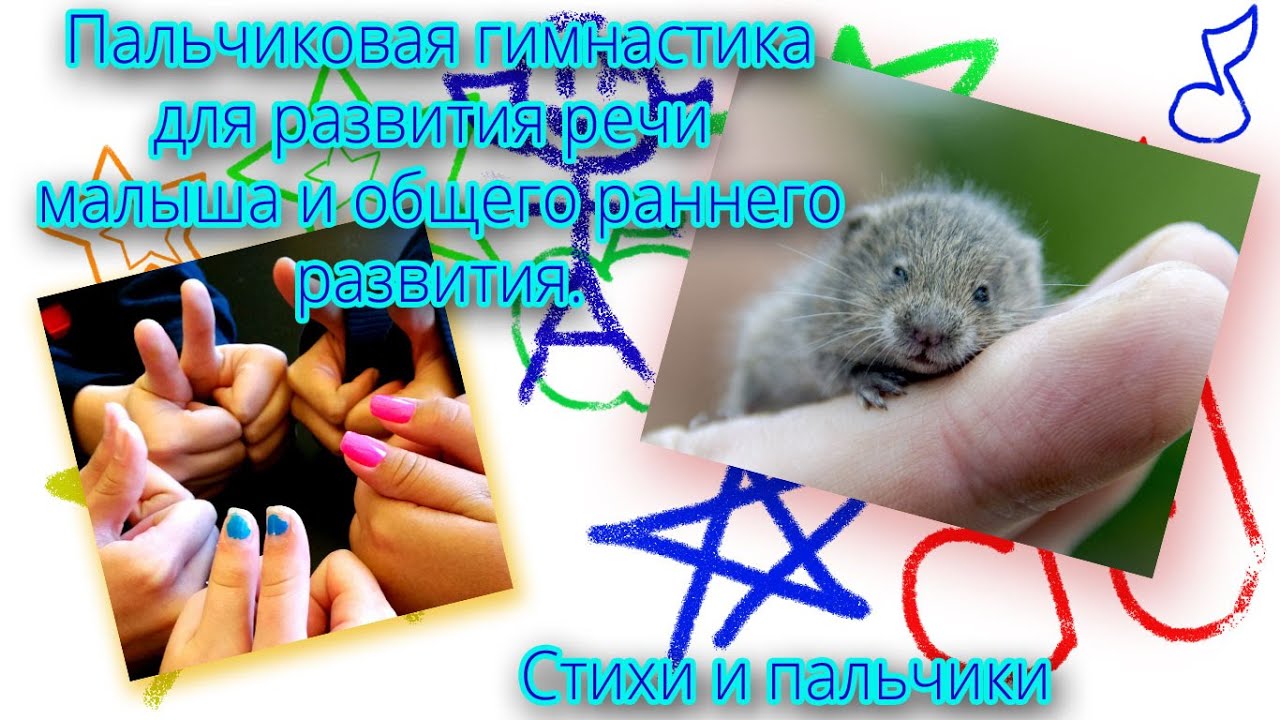 Пальчиковая гимнастика. Развиваем речь и произношение малыша