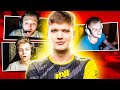 РЕАКЦИЯ ПРО ИГРОКОВ НА ИГРУ S1MPLE