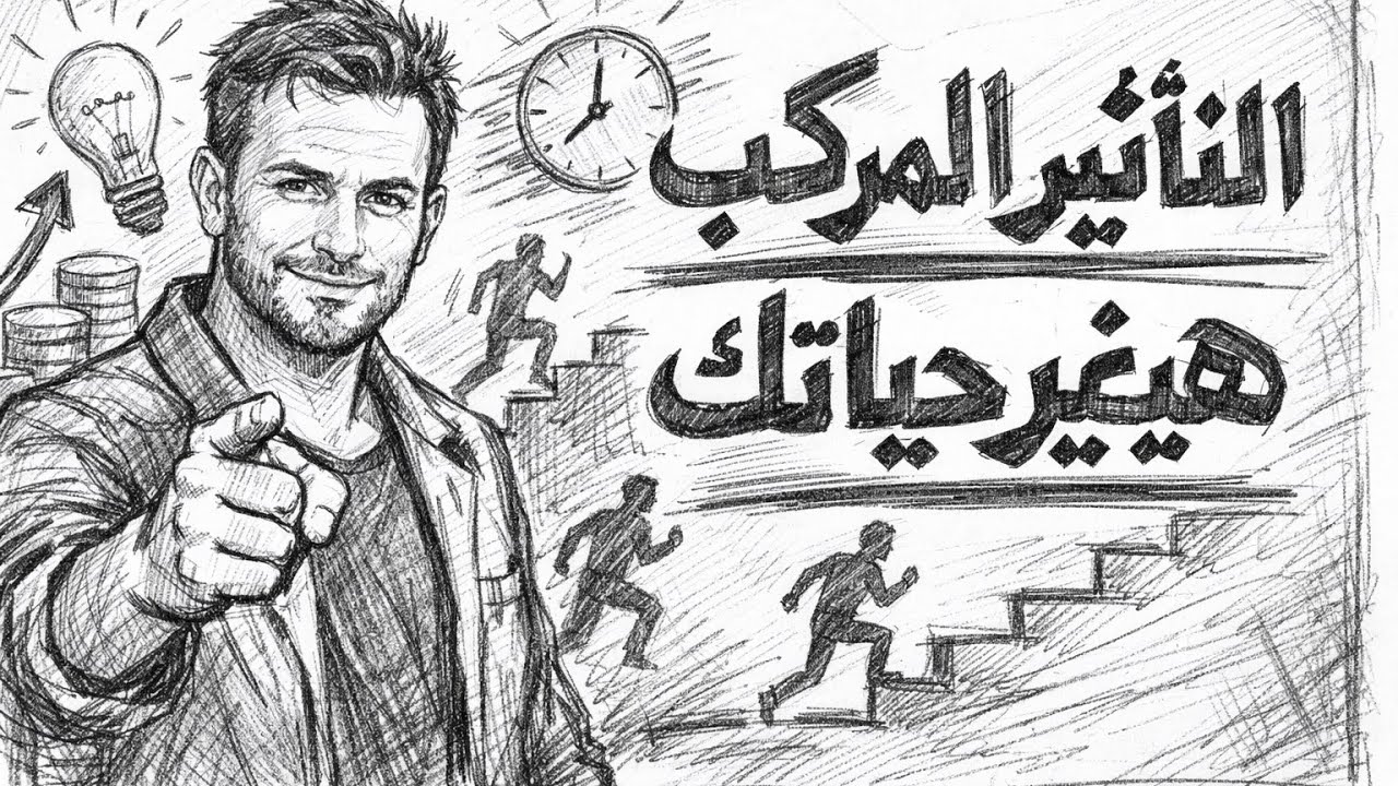 إزاي خطوة بسيطة تغيّر حياتك؟ التأثير المركب باختصار 👌🏻