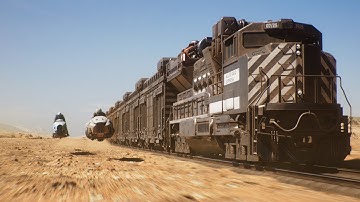 Desert Chase  | VFX Breakdown | Unreal Engine , Blender ,  Nuke