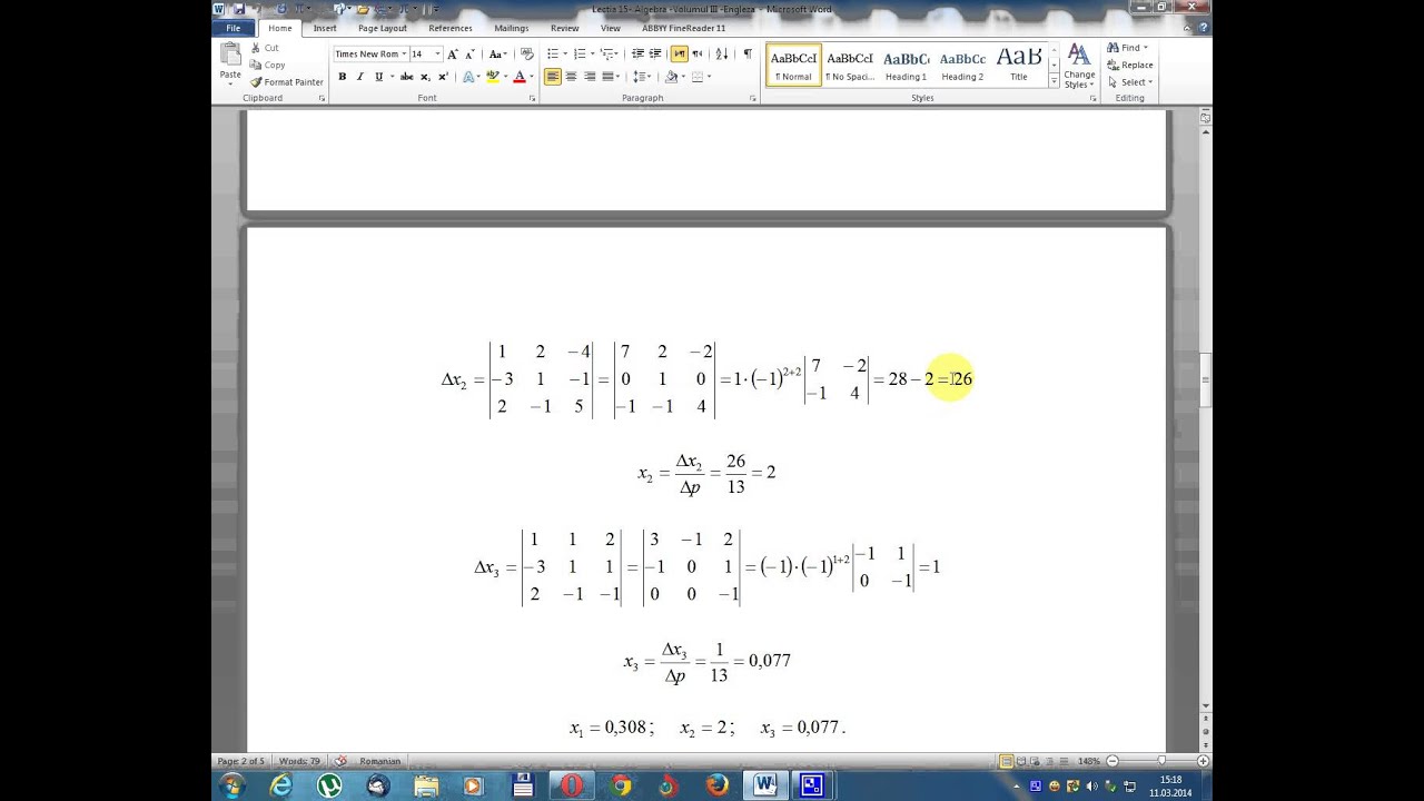 Lesson 15- Algebra -Volume 3 -English - YouTube