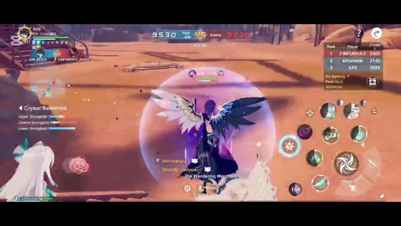 AX19_EE 313🔥 CRYSTAL BATTLEFIELD 🔥🐳🐳🐳