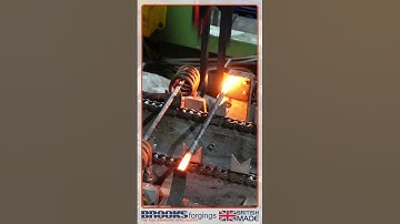 Automated Robotic Upset Forging #shorts #forging #manufacturing