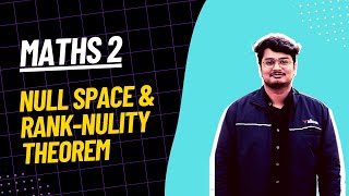 The Null Space Of A Matrix Rank - Nullity Theorem Mycampus My Campus