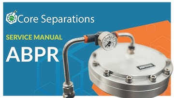 Automatic Back Pressure Regulator - Service Manual