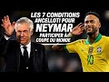 Vin tande kondisyon anceloti bay Neymar pou li t k jwenn konvokasyon li pou koup di mond lan