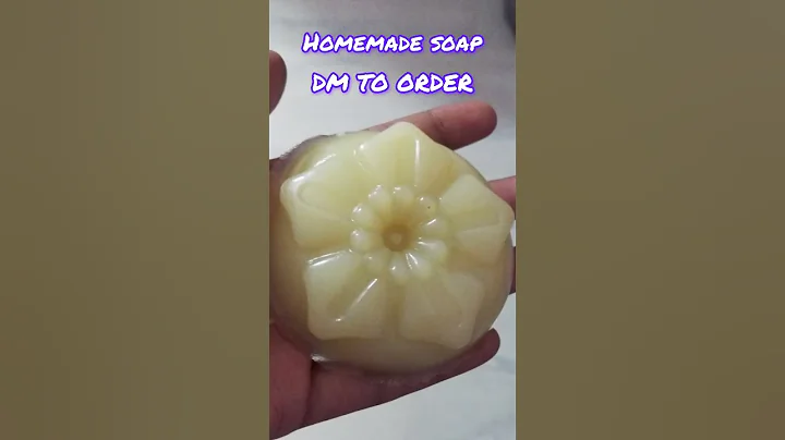 Homemade soap| DM to order #homemade #soap #soapmaking #shorts