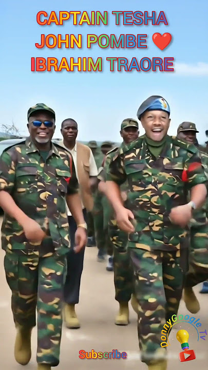 Captain Tesha, Traoré's and John Pombe magufuli Signature Look: Is it a Political Weapon?