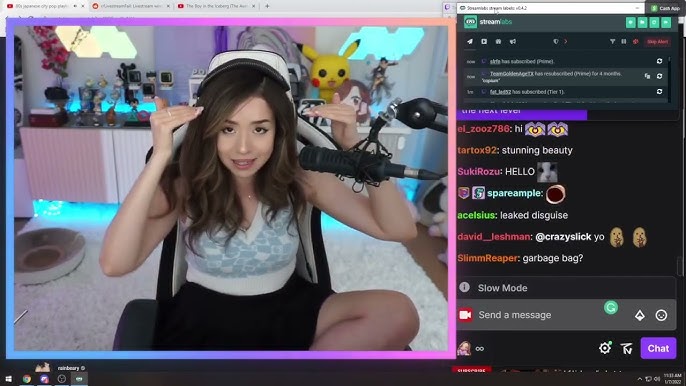 How POKiMANE EATS A Banana On Stream 