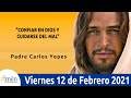 Evangelio De Hoy Viernes 12 Febrero 2021 Marcos 7,31 37 l Padre Carlos Yepes