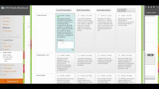 Grading Bb Assignment Using Rubric