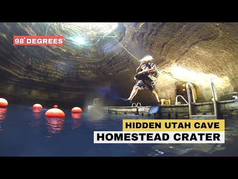 Homestead Crater - Midway, Utah Geothermal Spring HD