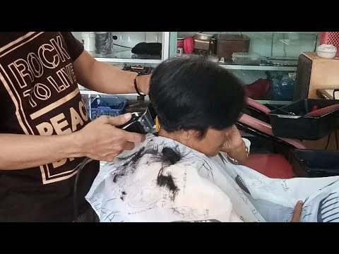  Potong  rambut  pendek  YouTube