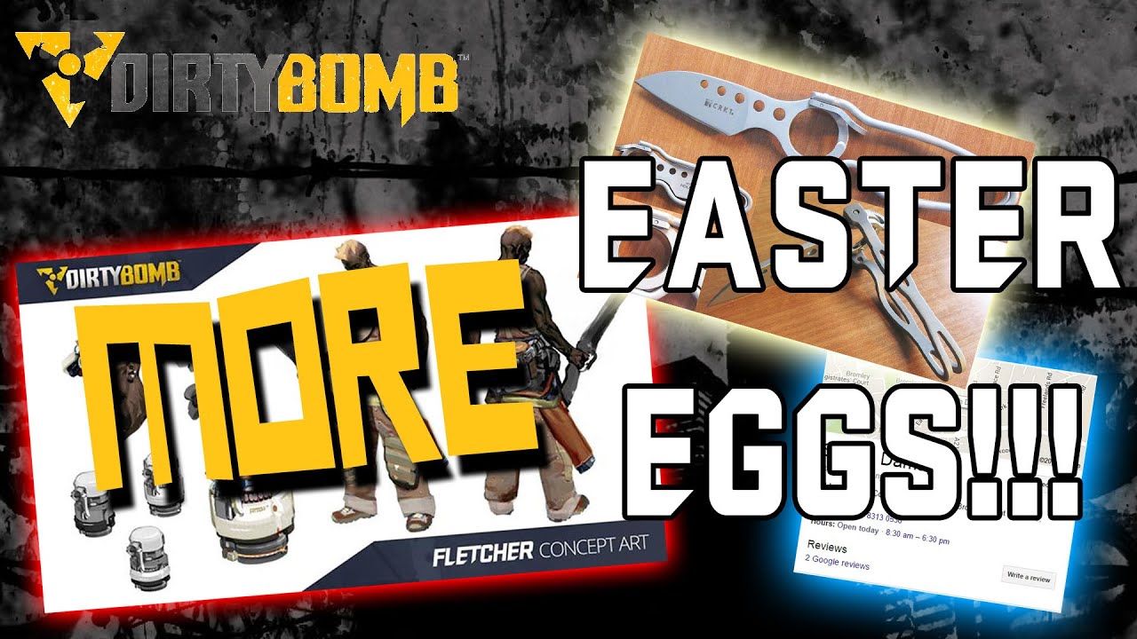 Dirty Bomb | MORE Dirty Bomb Easter Eggs, Fun Facts, and Other Trivia! (PART 2) (Canal gameplay!)