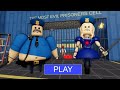 POLICE GIRL! BARRY 2 PLAYER ESCAPE OBBY ROBLOX (#roblox )