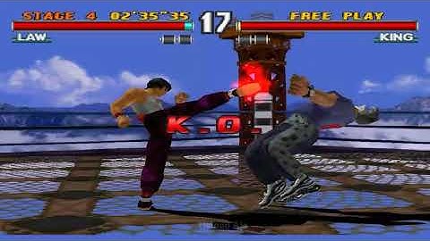 Tekken 3 Gameplay | PlayStation one (PS1) | Emulator epsx Android