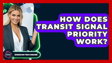 How Does Transit Signal Priority Work? - Emerging Tech Insider