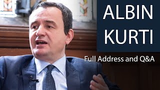 Albin Kurti: Prime Minister of Kosovo | Full Address and Q&A | Oxford Union