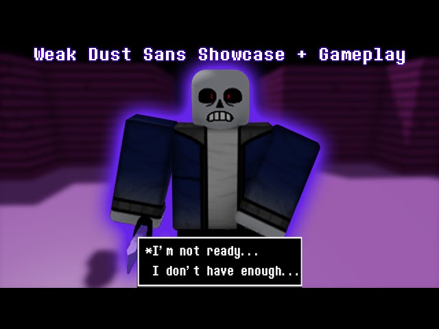 Undertale: Last Corridor Dust Sans Ruins Encounter Remodel Gameplay Roblox  