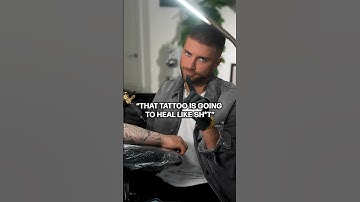 “That Tattoo is Going to Heal Like Sh*t” 🤫