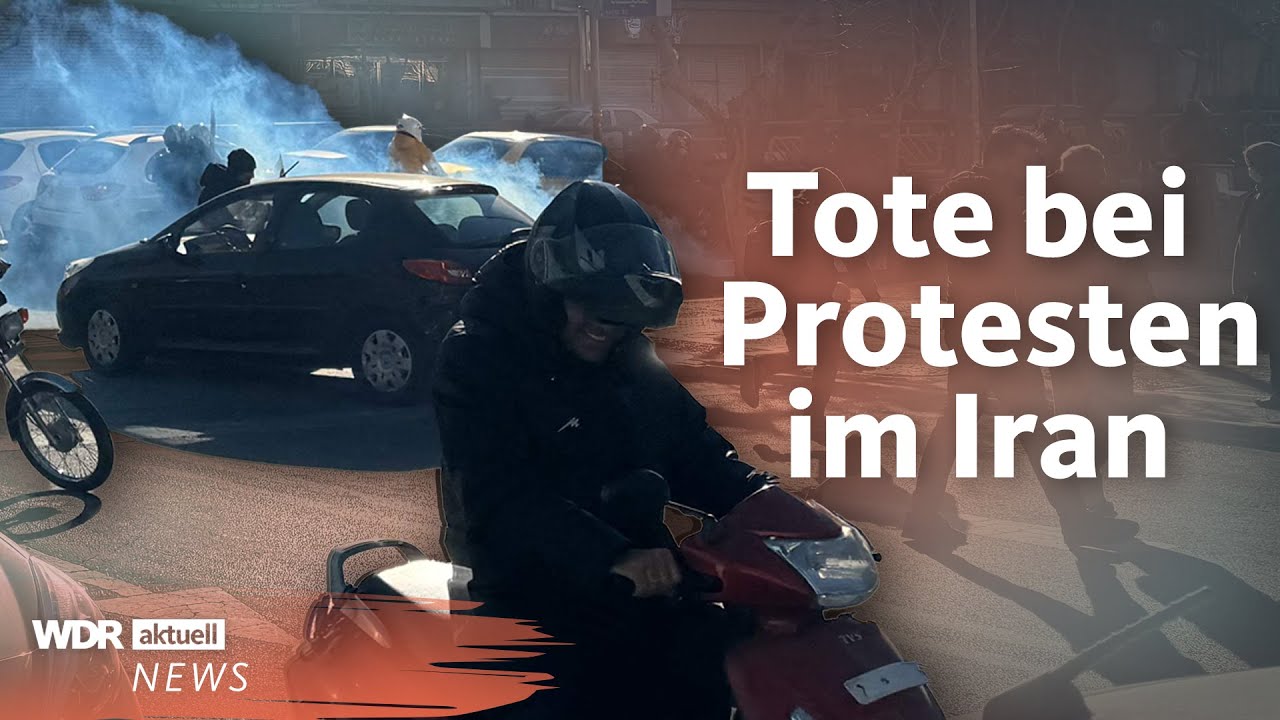 Protest im Iran: Mehrere Tote bei Demonstrationen wegen Wirtschaftskrise | WDR Aktuelle Stunde