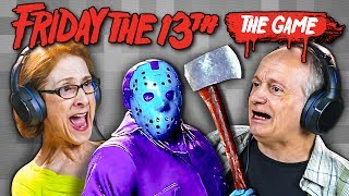 ELDERS PLAY FRIDAY THE 13TH: HORROR GAME (React: Gaming)
