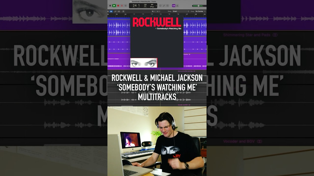 Michael Jackson & Rockwell "Somebody's Watching Me" HALLOWEEN TIME! 🎃👻  