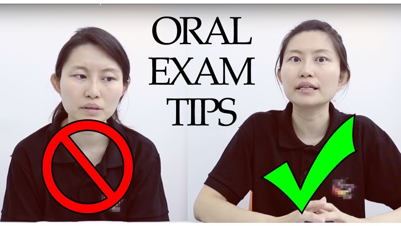 English Oral Examination Tips Youtube