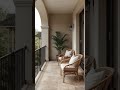 Balcony Coffee Corner ☕ Luxury Furniture Ideas for Small Spaces #craftatoz