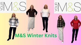 картинка: Примерка зимнего трикотажа Marks & Spencer. Классические и вневременные образы для холодной погод...