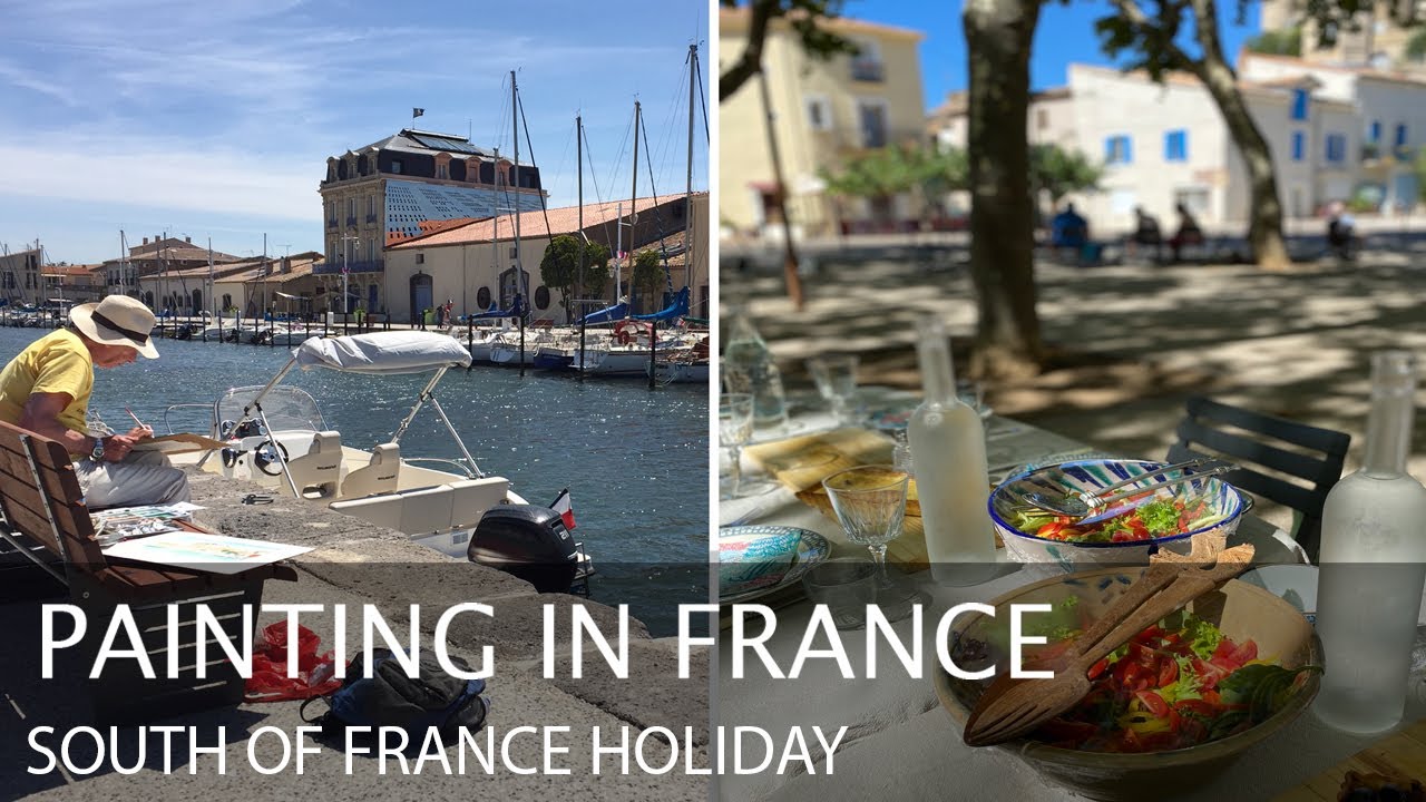 Painting and Tasting Holiday in the South of France with Paintingin
