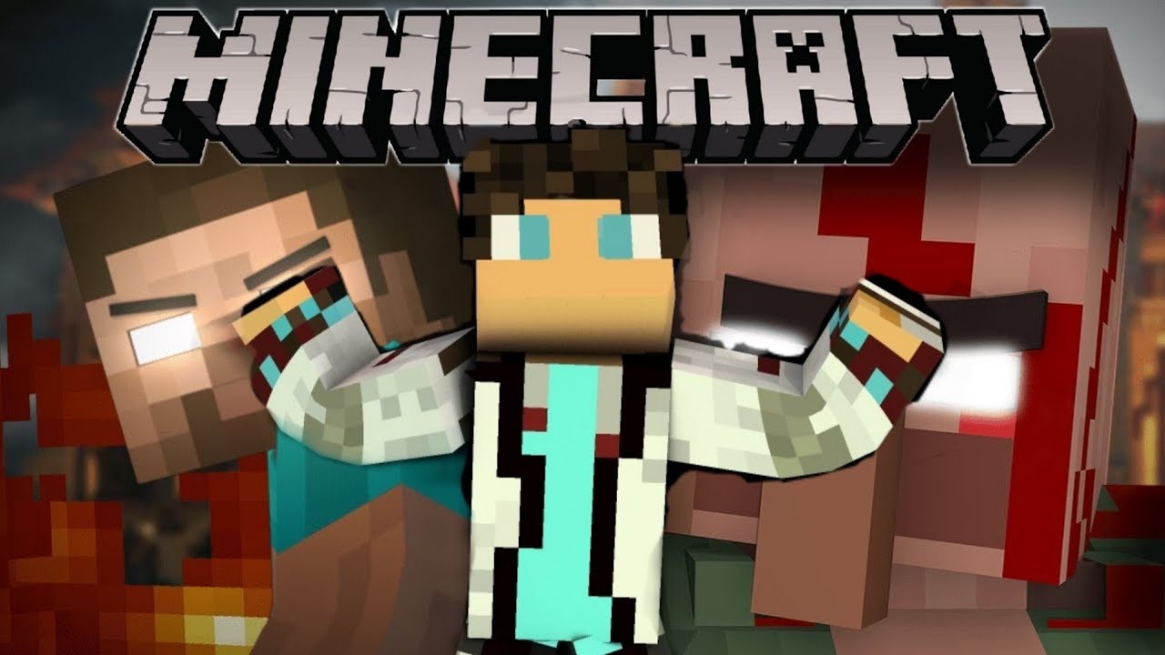 Herobrine In Minecarft | Horror Map | Minecraft Malayalam - YouTube