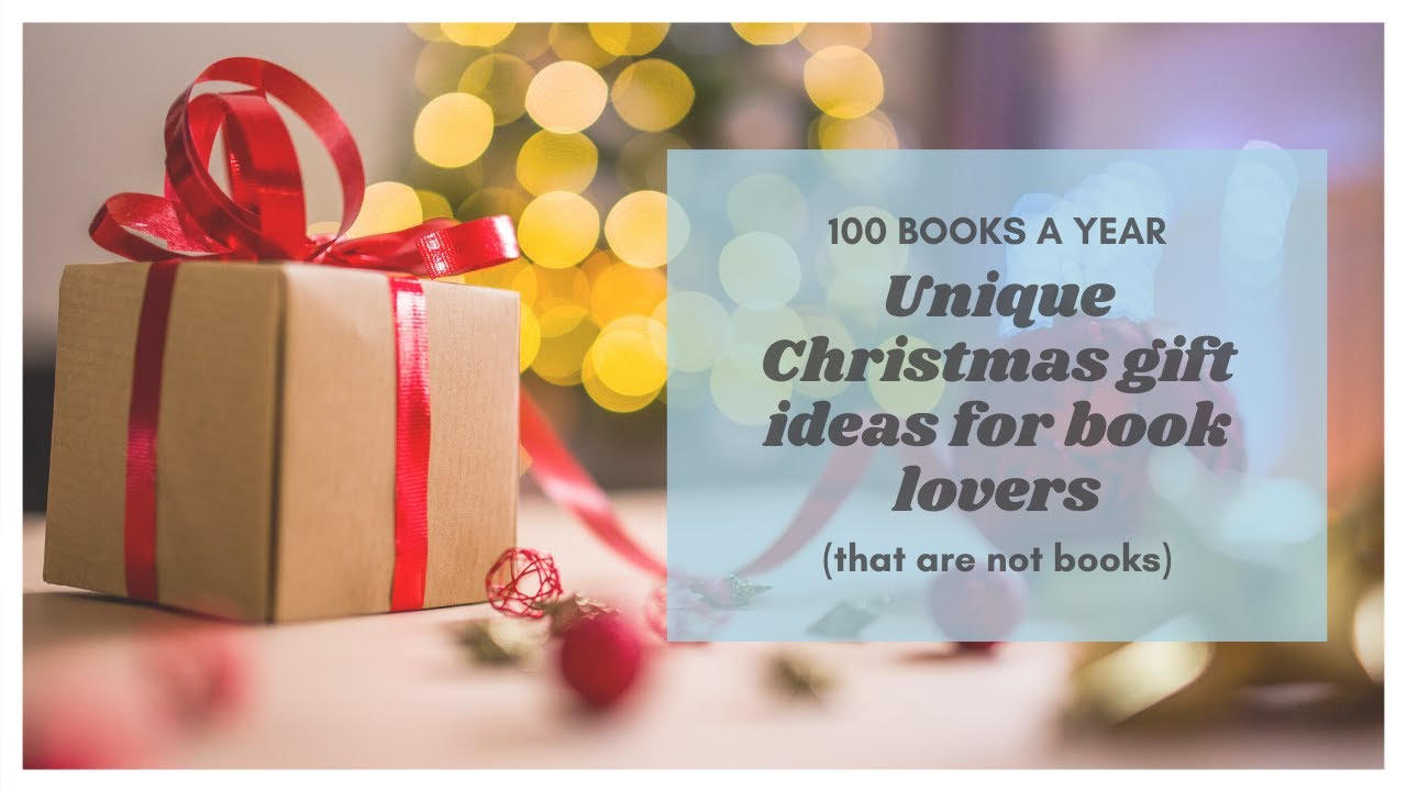 Unique Christmas gift ideas for readers_Holidays gift guide 2019_Video