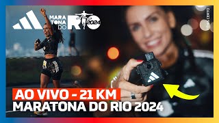 AO VIVO - MARATONA DO RIO 2024 /// 21 KM (COM IMAGENS)