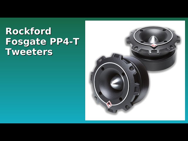 Rockford Fosgate PP4-T – Auto-Sound System, Für Hochwertige Musikwiedergabe Im Fahrzeug