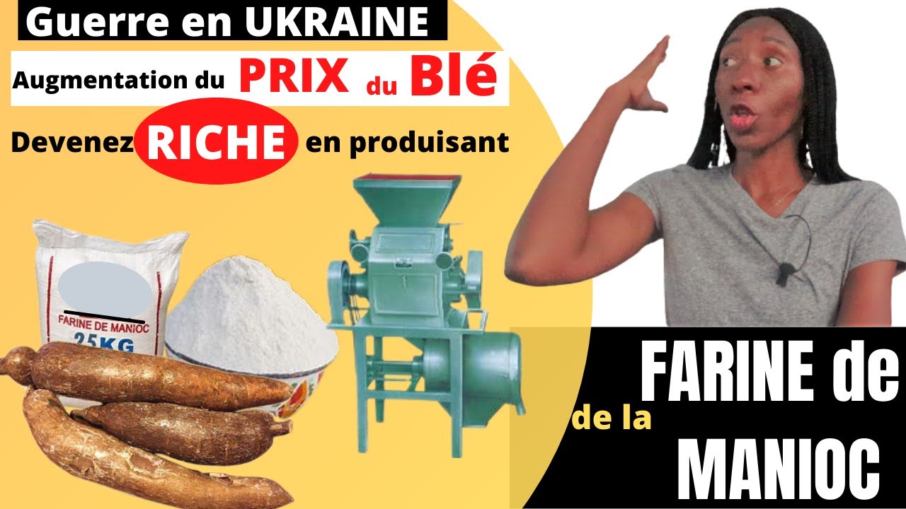 Comment devenir RICHE avec la FARINE de MANIOC