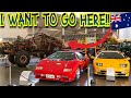 American Reacts to Australia&#39;s LARGEST Motor Museum