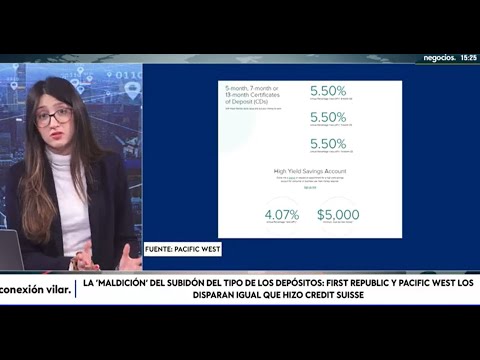 La maldici&oacute;n del subid&oacute;n del tipo de los dep&oacute;sitos: First Republic imita lo que hizo Credit Suisse