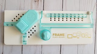 Tuesday Morning. We R Memory Keepers Frame Punch Board Review.