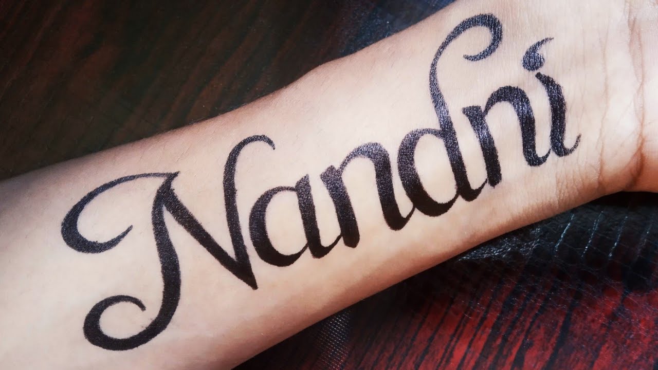 Details 79 about nandan name tattoo best  indaotaonec