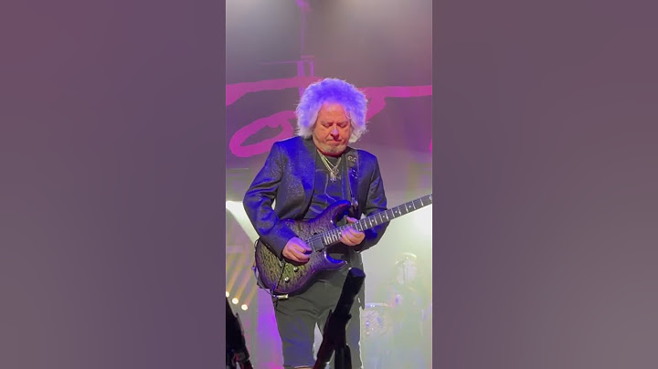 Toto “Hold the Line” guitar solo @Midland Theater Newark, OH March 18, 2023