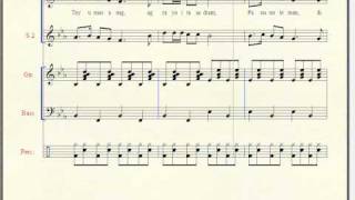 Video thumbnail of "Pamulinawen - Music Notation"
