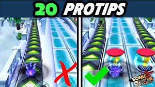 20 PROTIPS en Sonic Forces speed battle (personaje, mapas, etc..) Parte 1